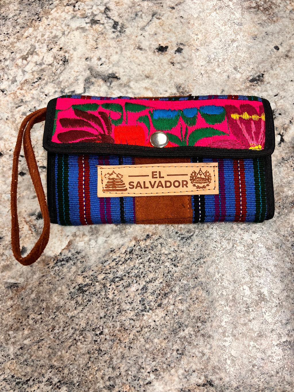 Embroidered Wallet