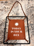 Leather Sign