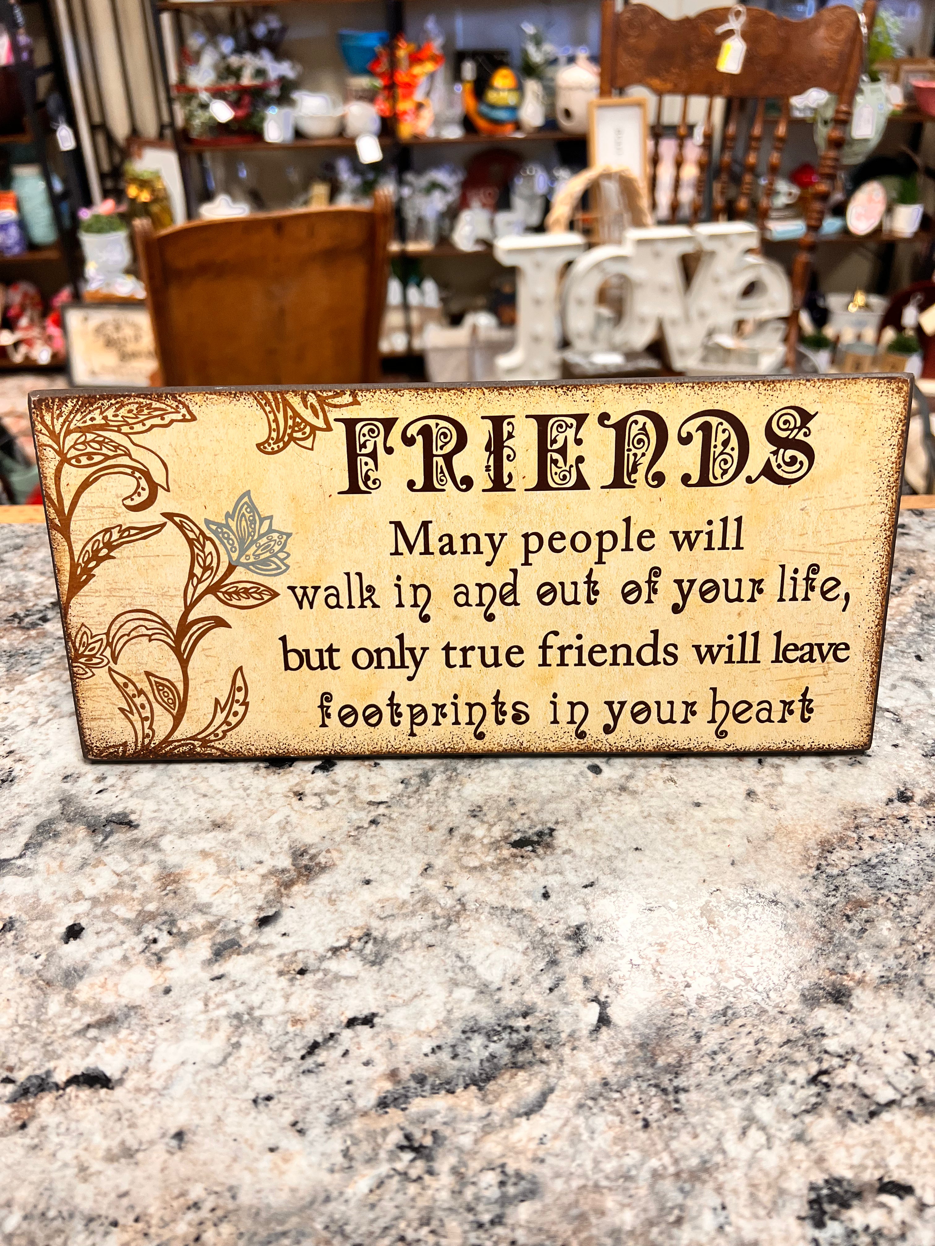 Friends Sign