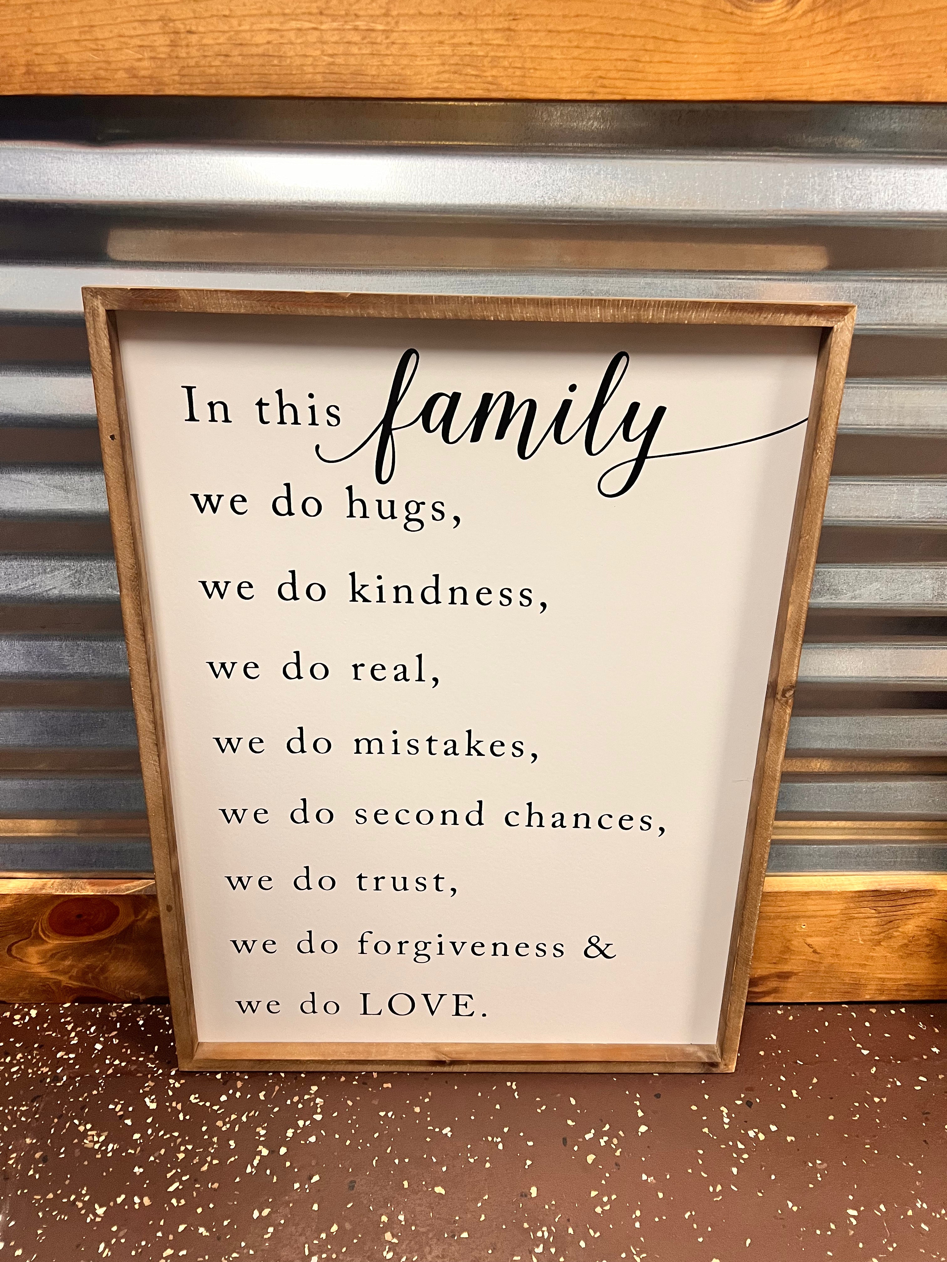 Family Sign