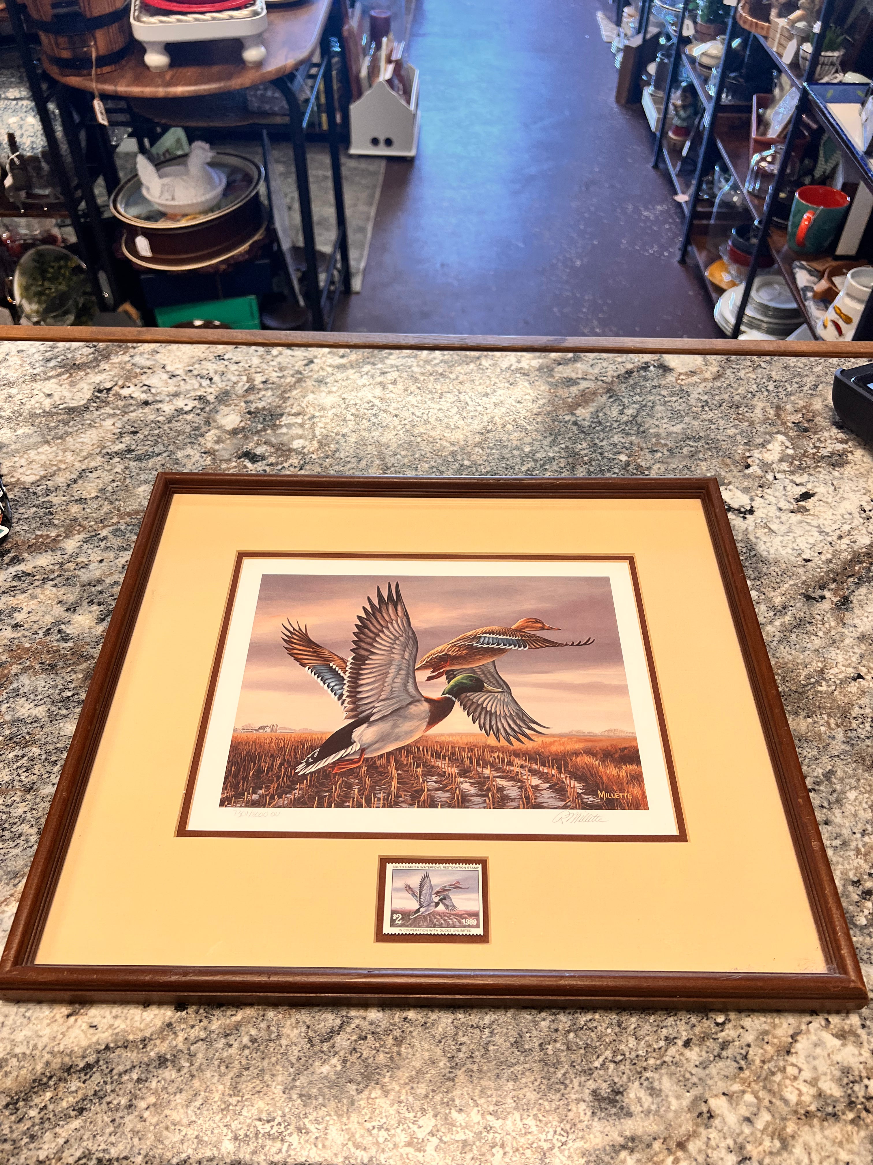 1989 Duck Print
