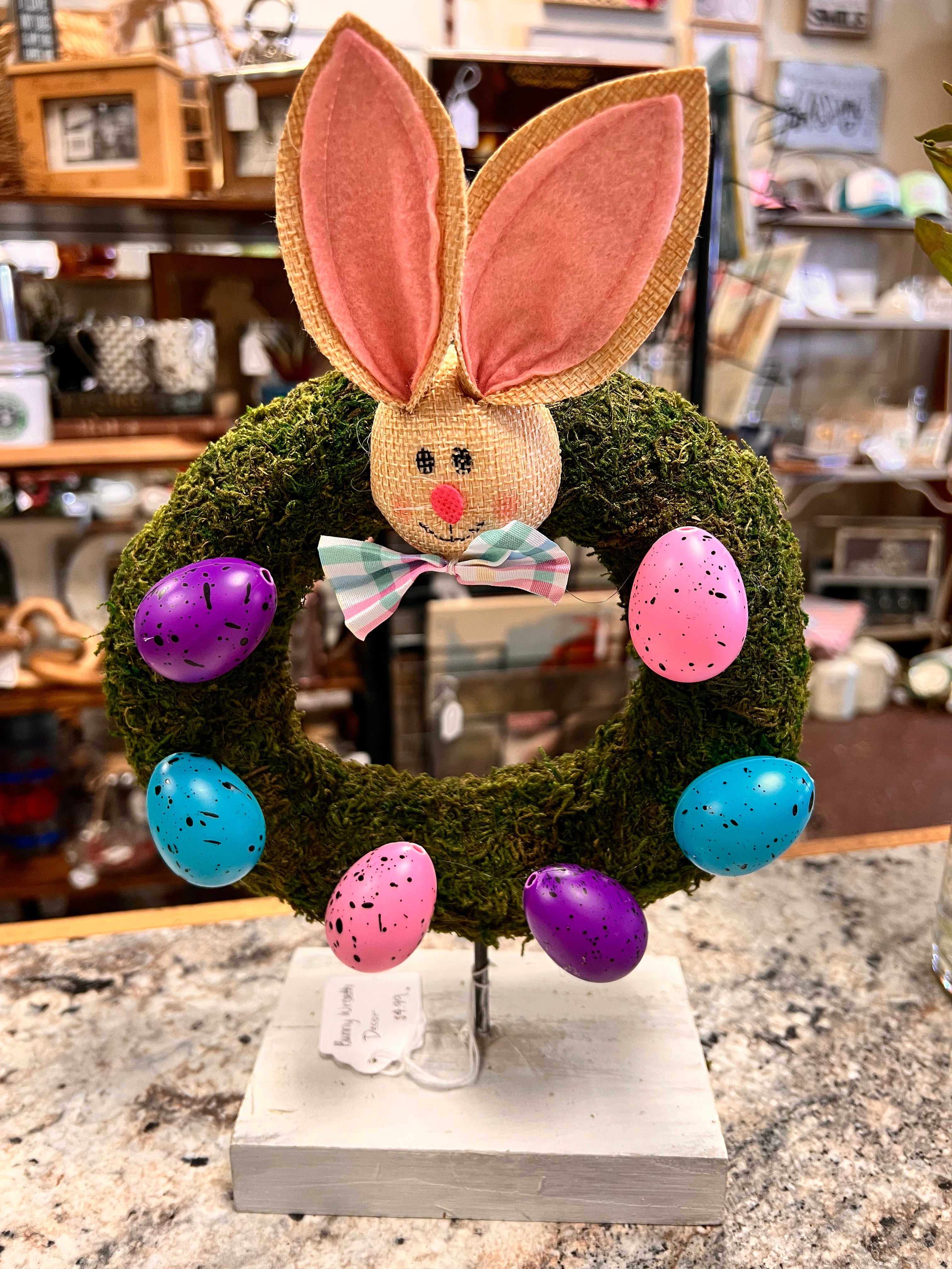 Bunny Wreath Decor