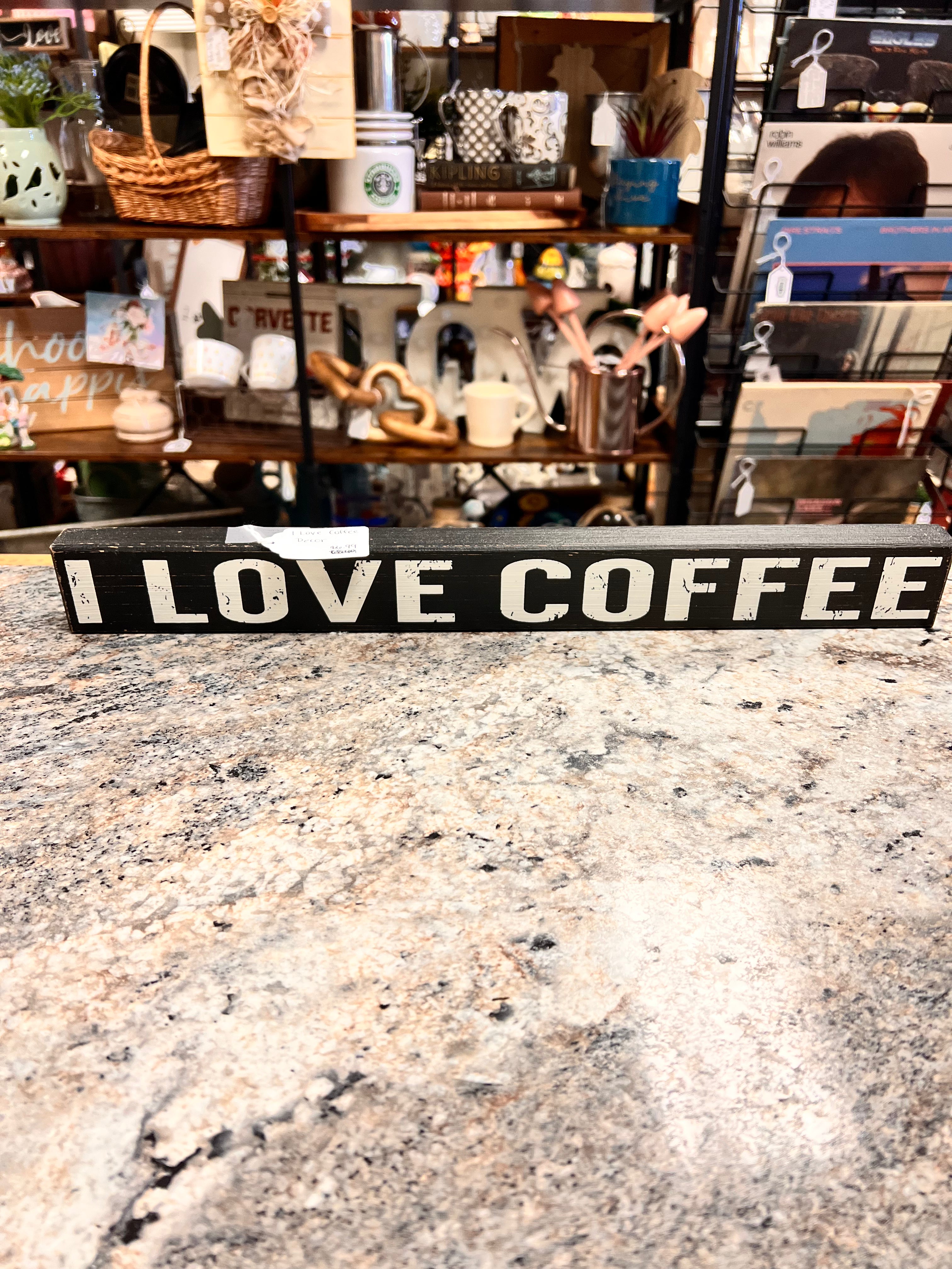 Wood Coffee Sign