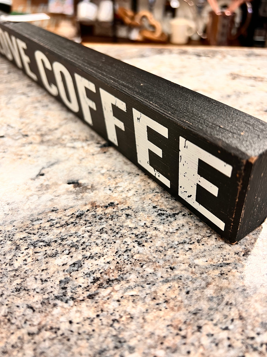 Wood Coffee Sign