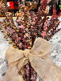 Floral Burlap Decor