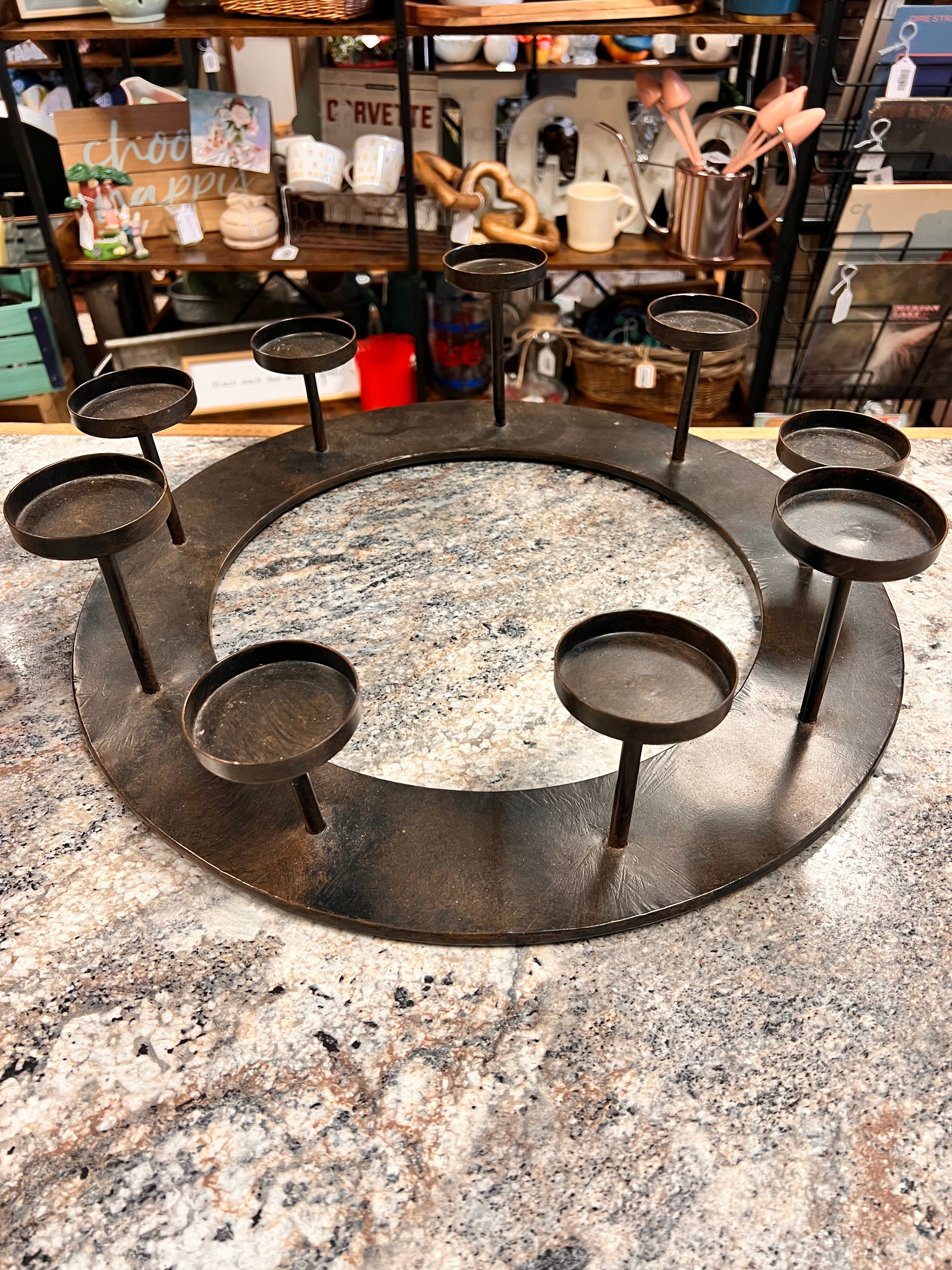 Metal Candle Holder