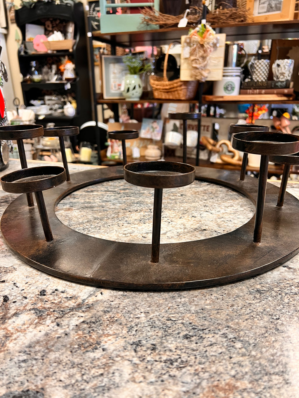 Metal Candle Holder