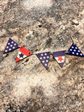 Wood Flag Banner