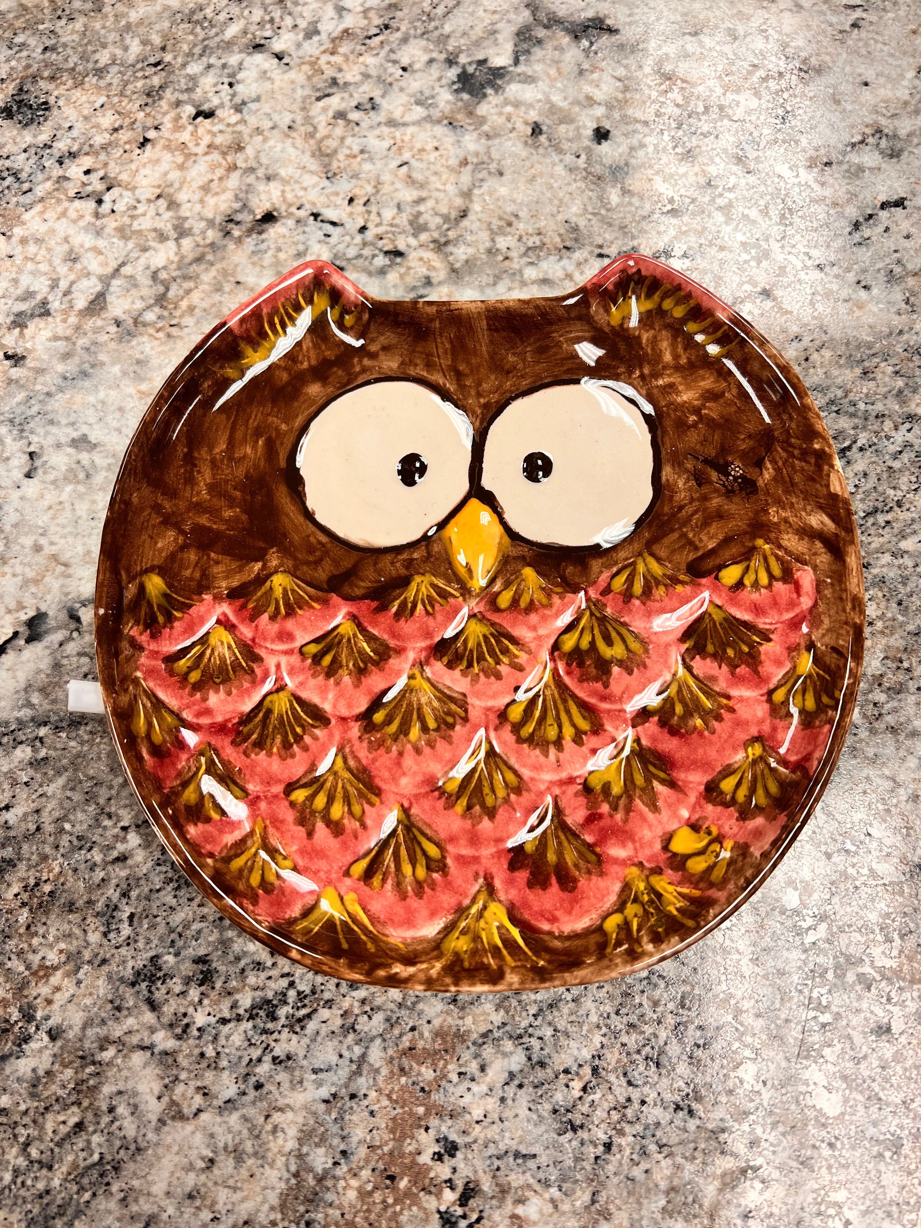 Owl Plate