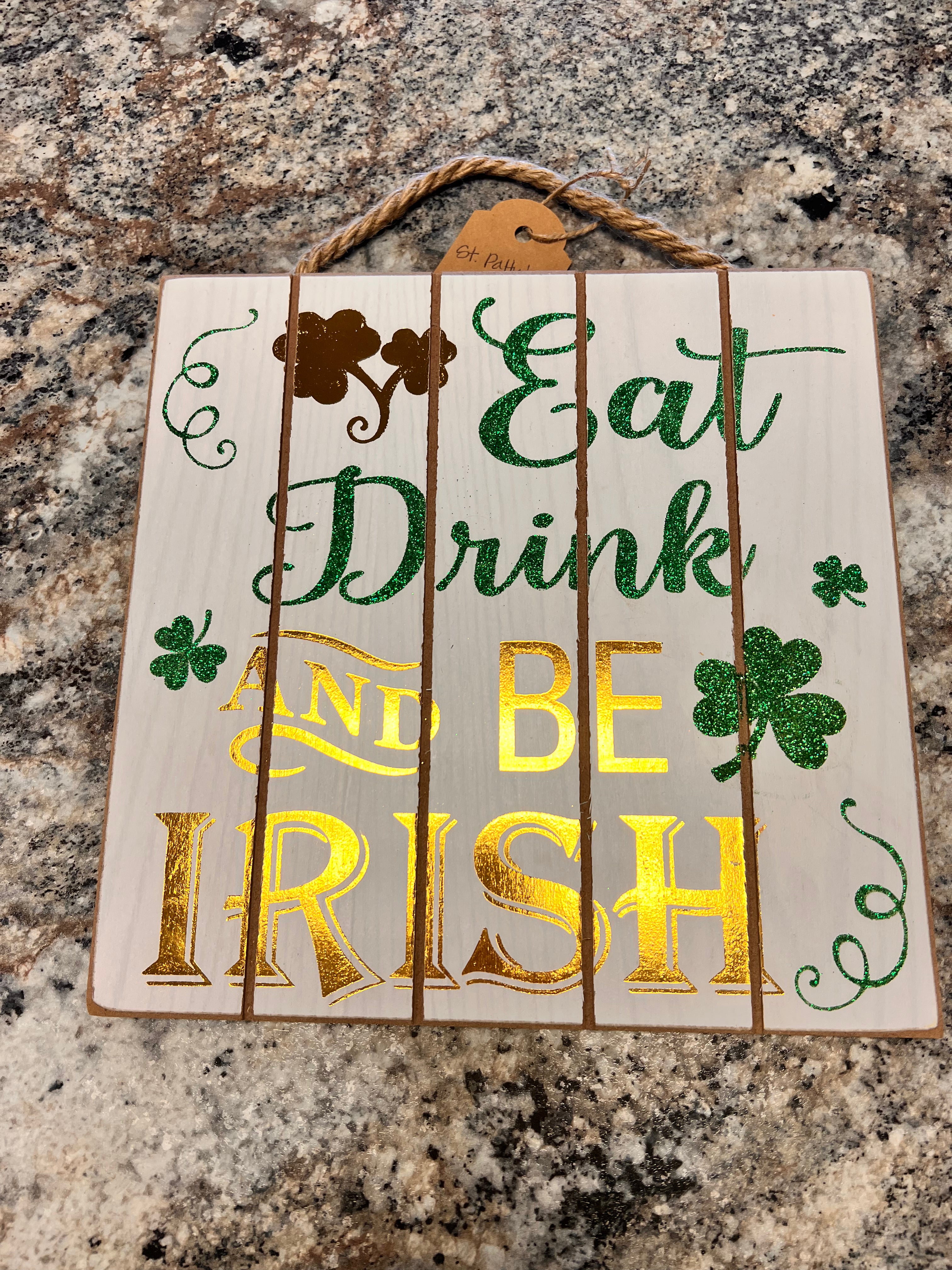 St. Patty’s Sign