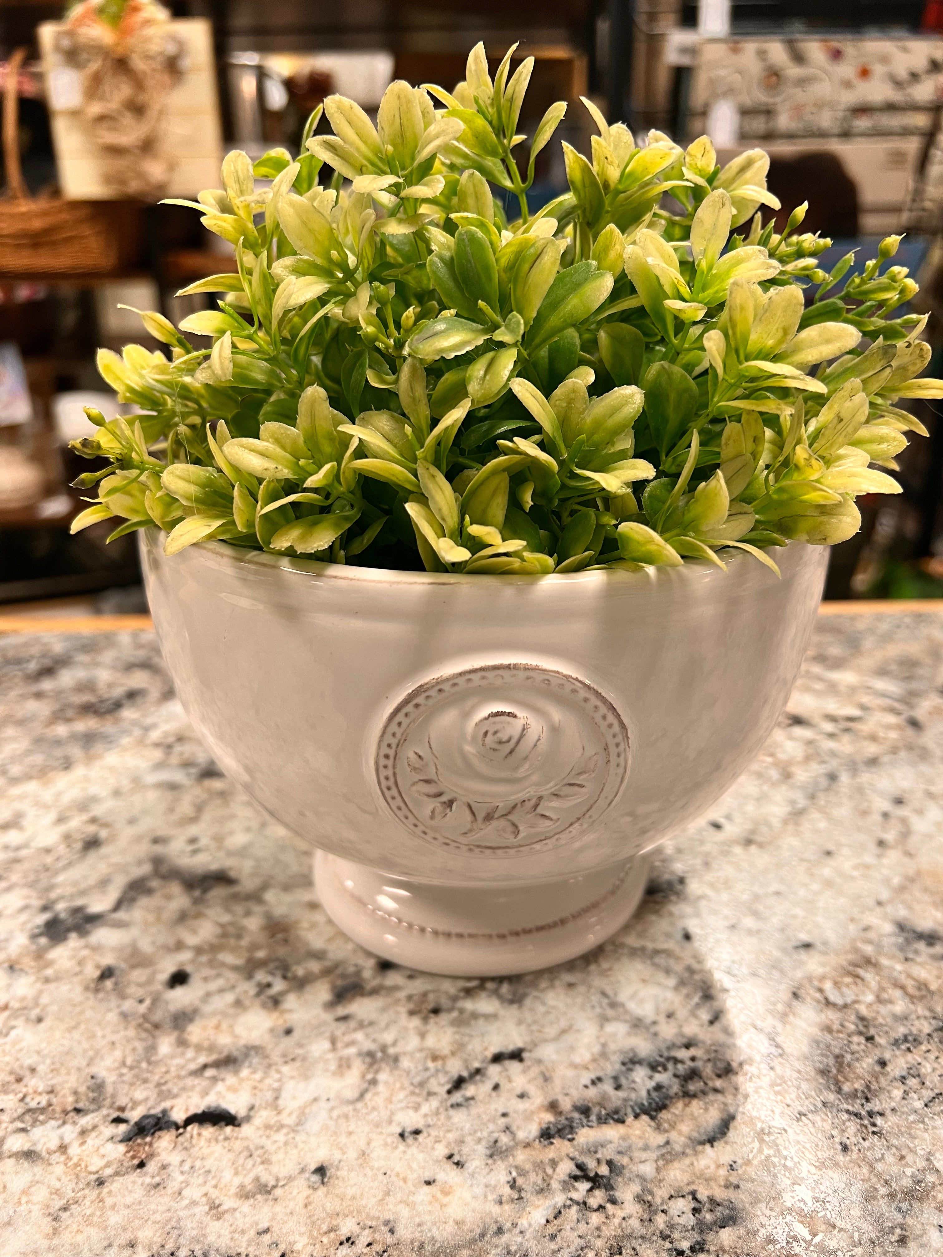 White Planter