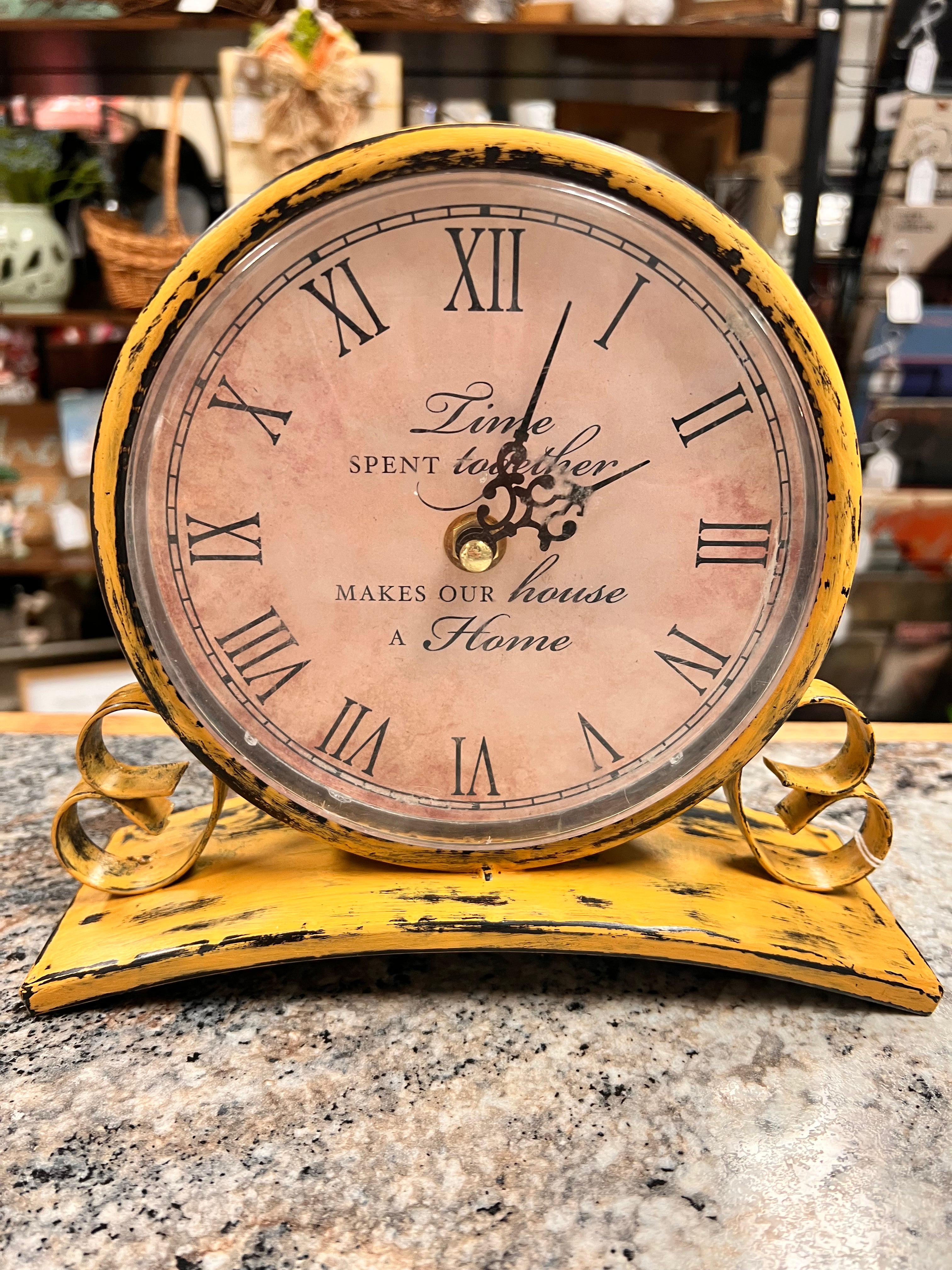 Yellow Clock