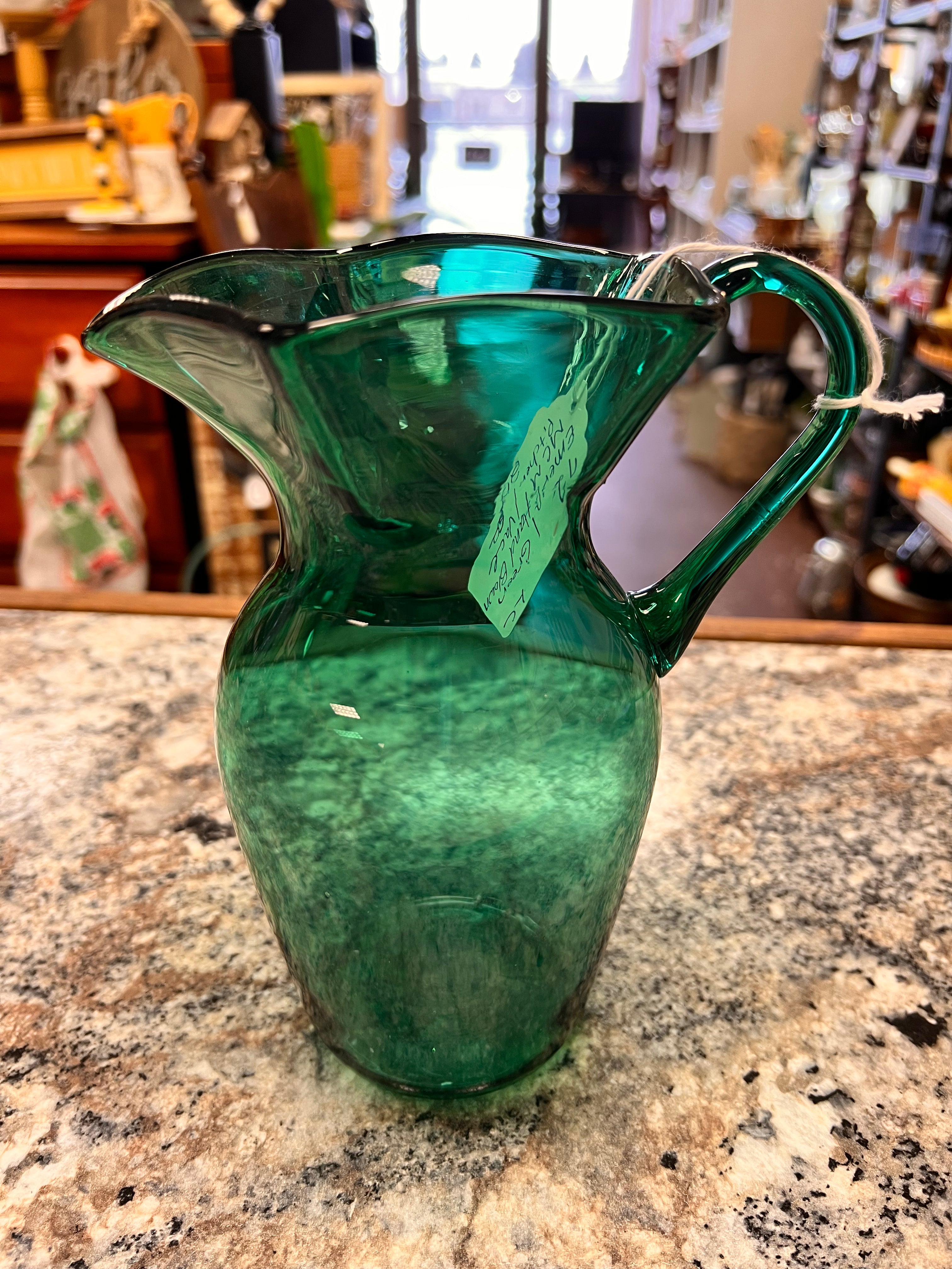 Emerald Pitcher