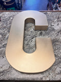 Metal Letter C