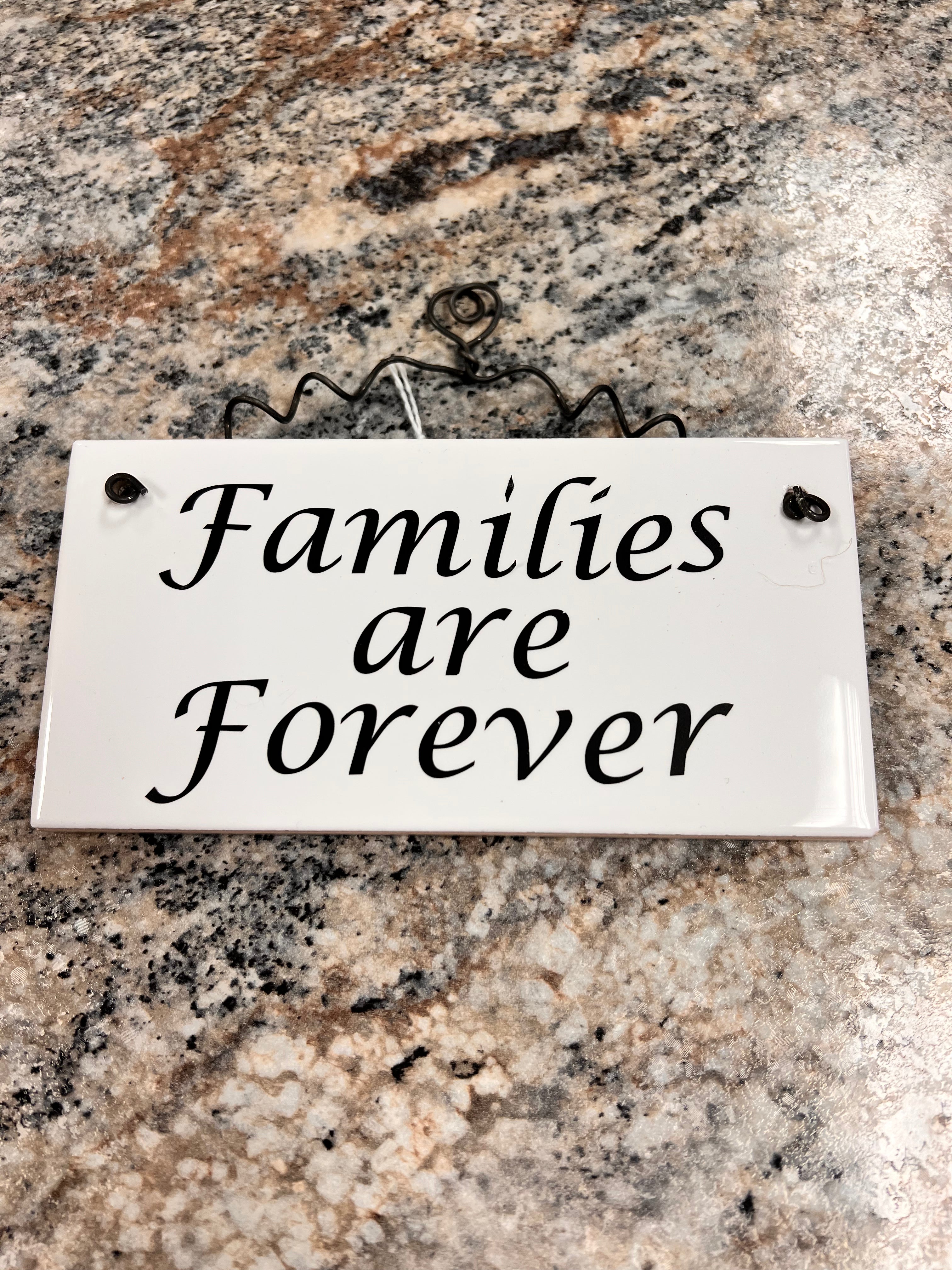Ceramic Tile Sign