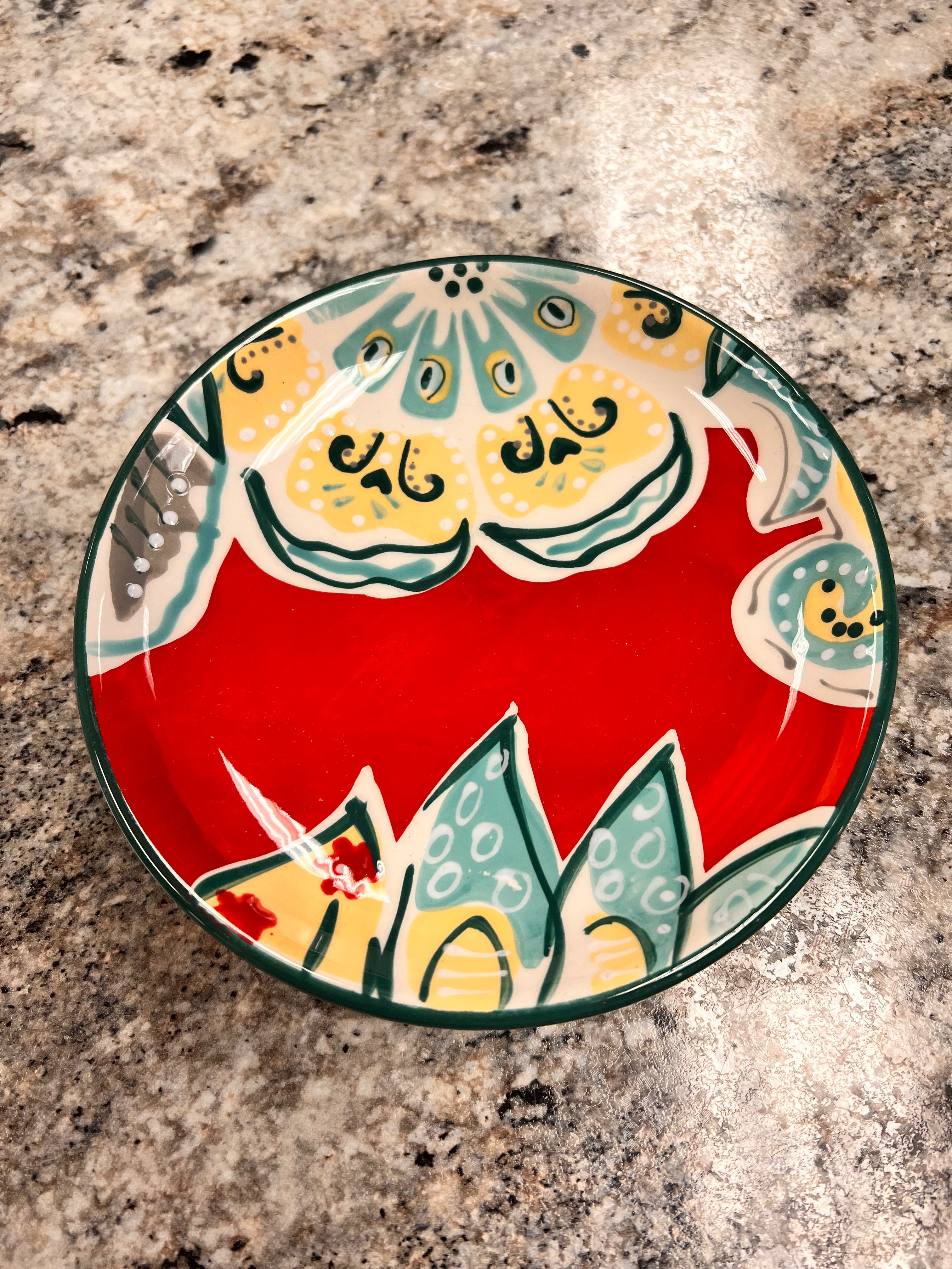 Hand Painted Plate