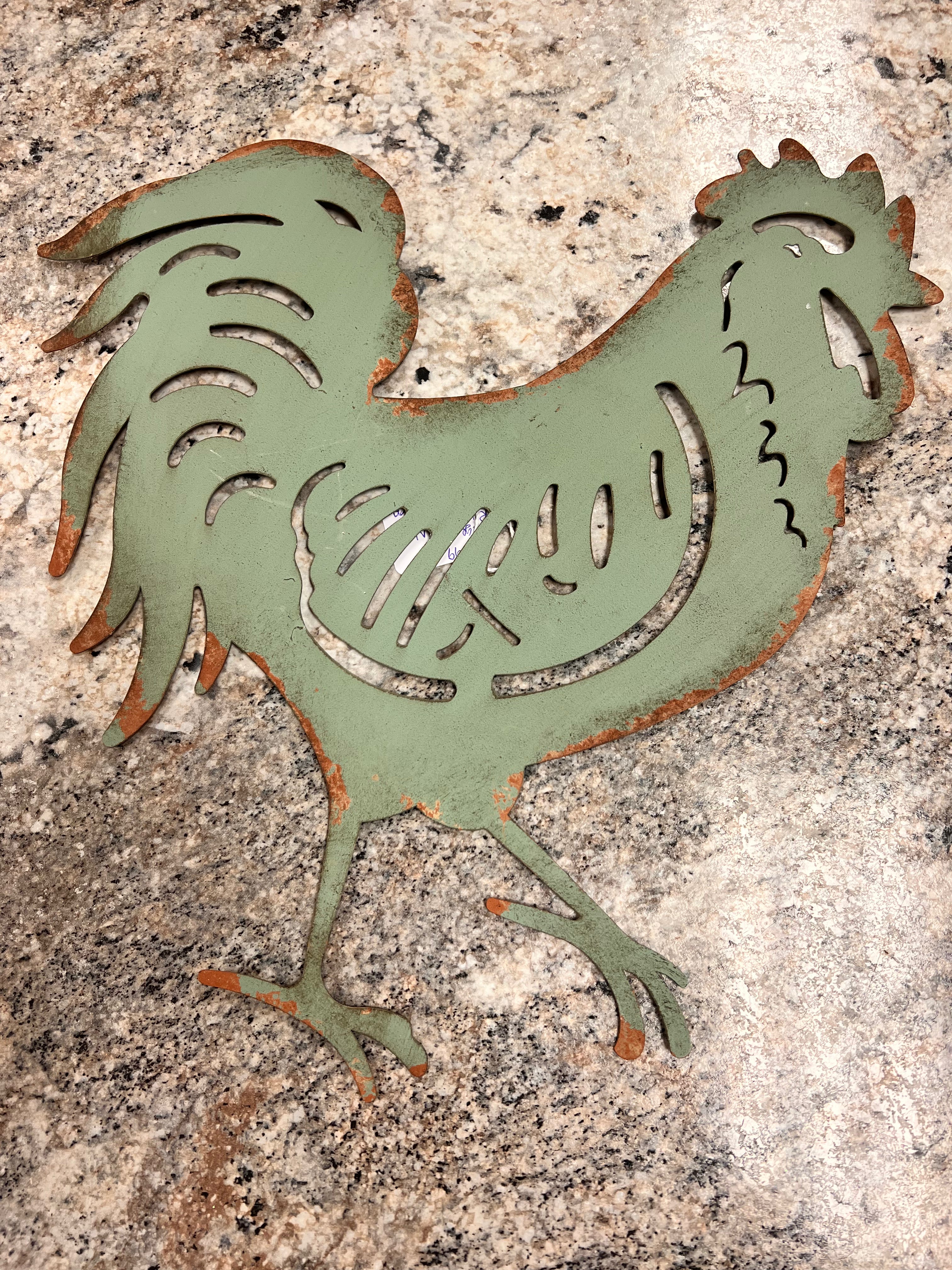 Metal Rooster