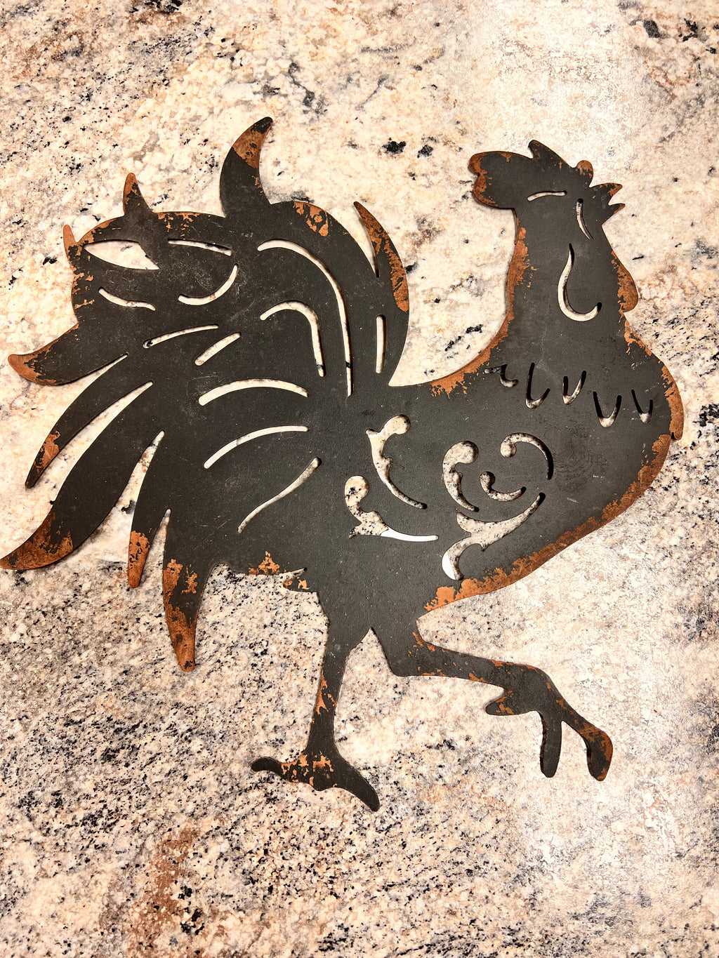 Metal Rooster