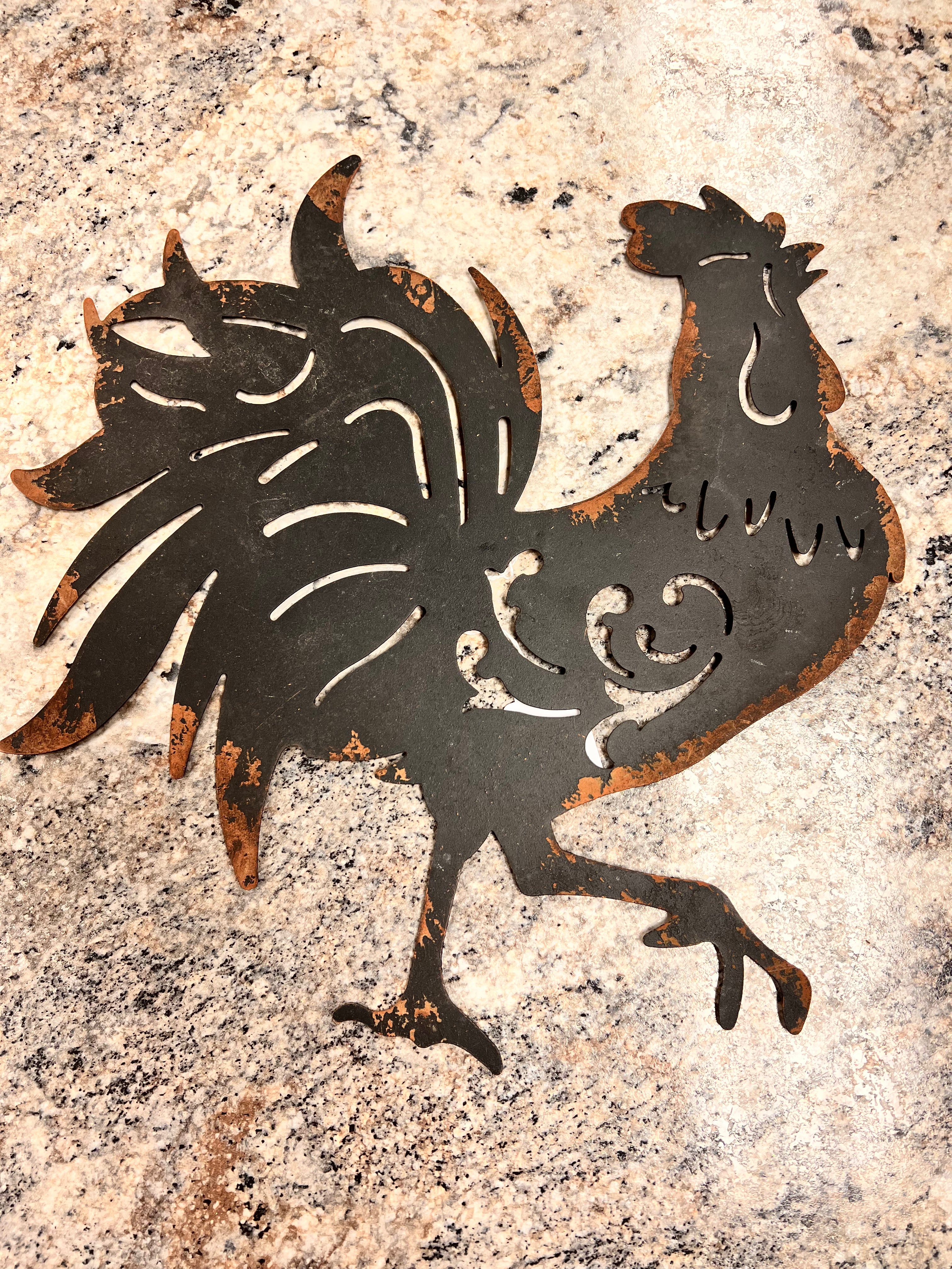 Metal Rooster