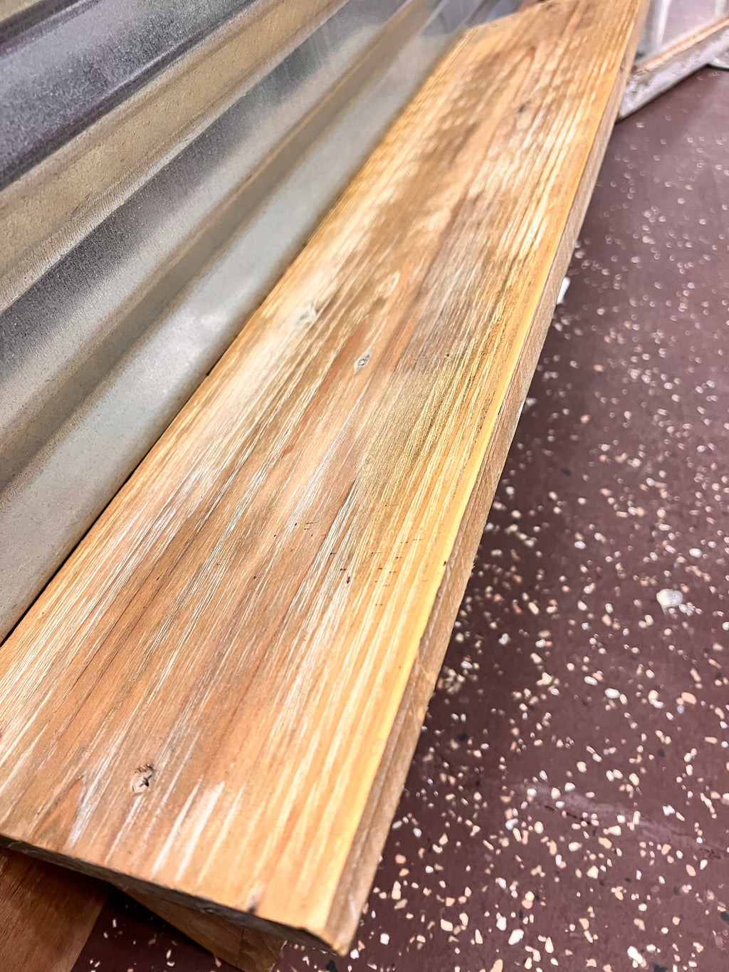 Wood Metal Shelf