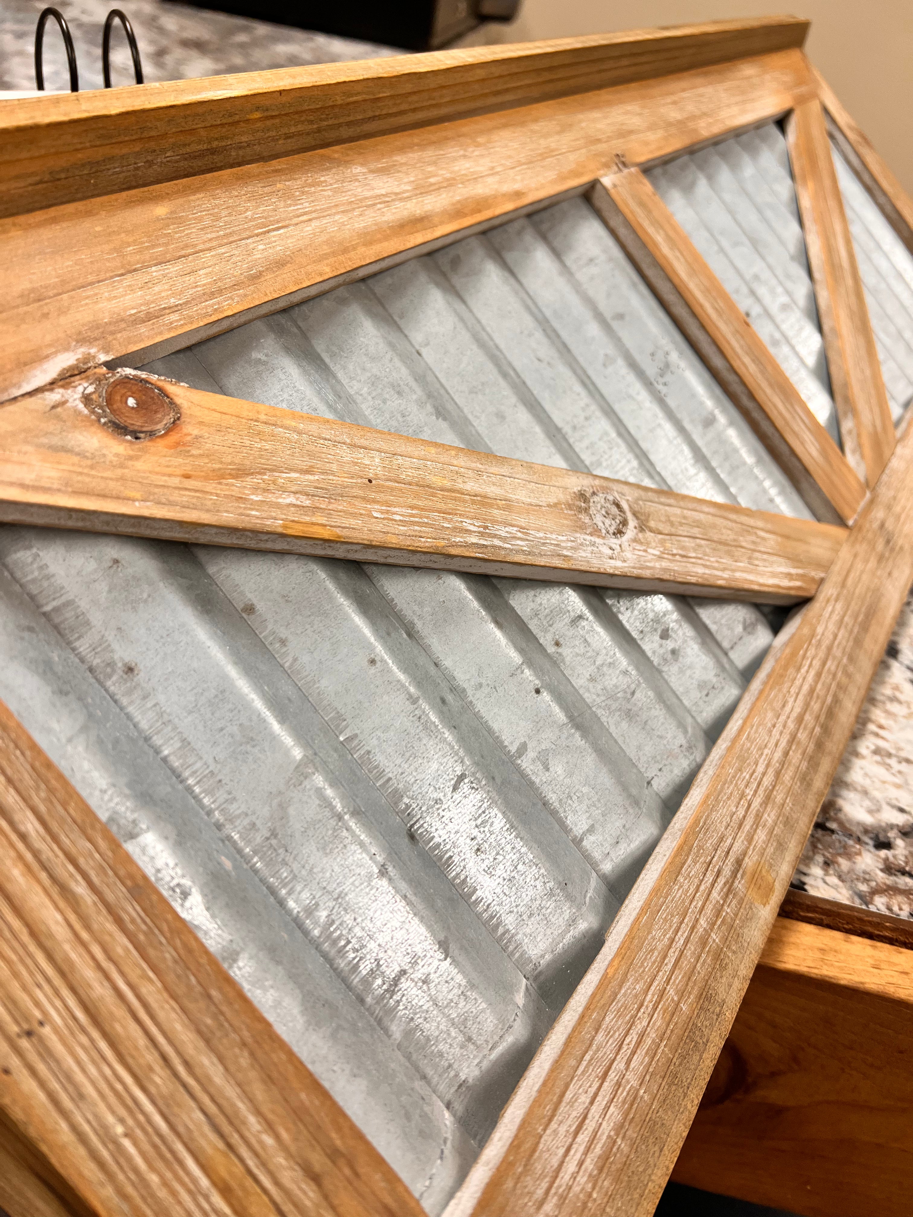 Wood Metal Shelf