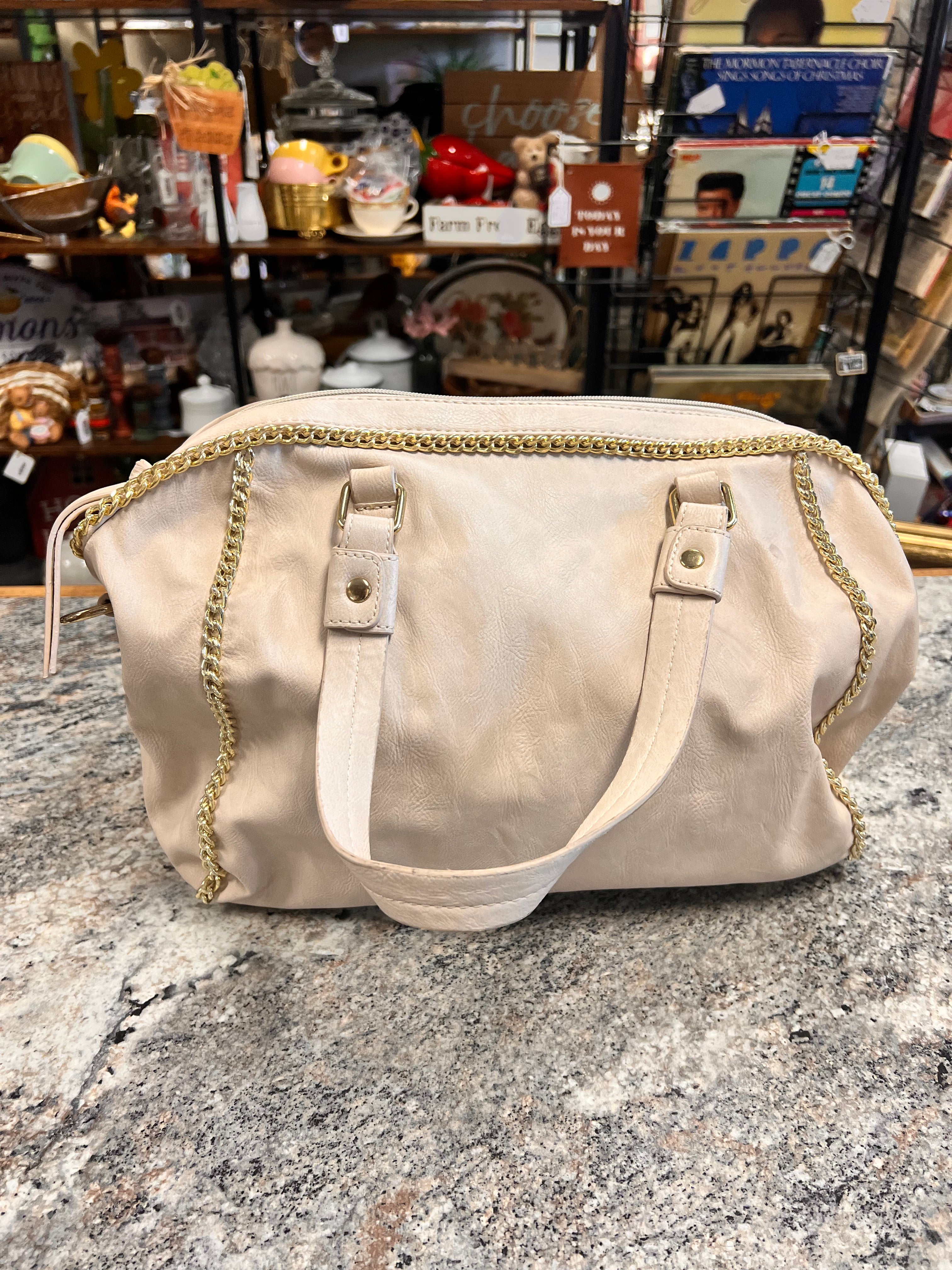 Tan Purse