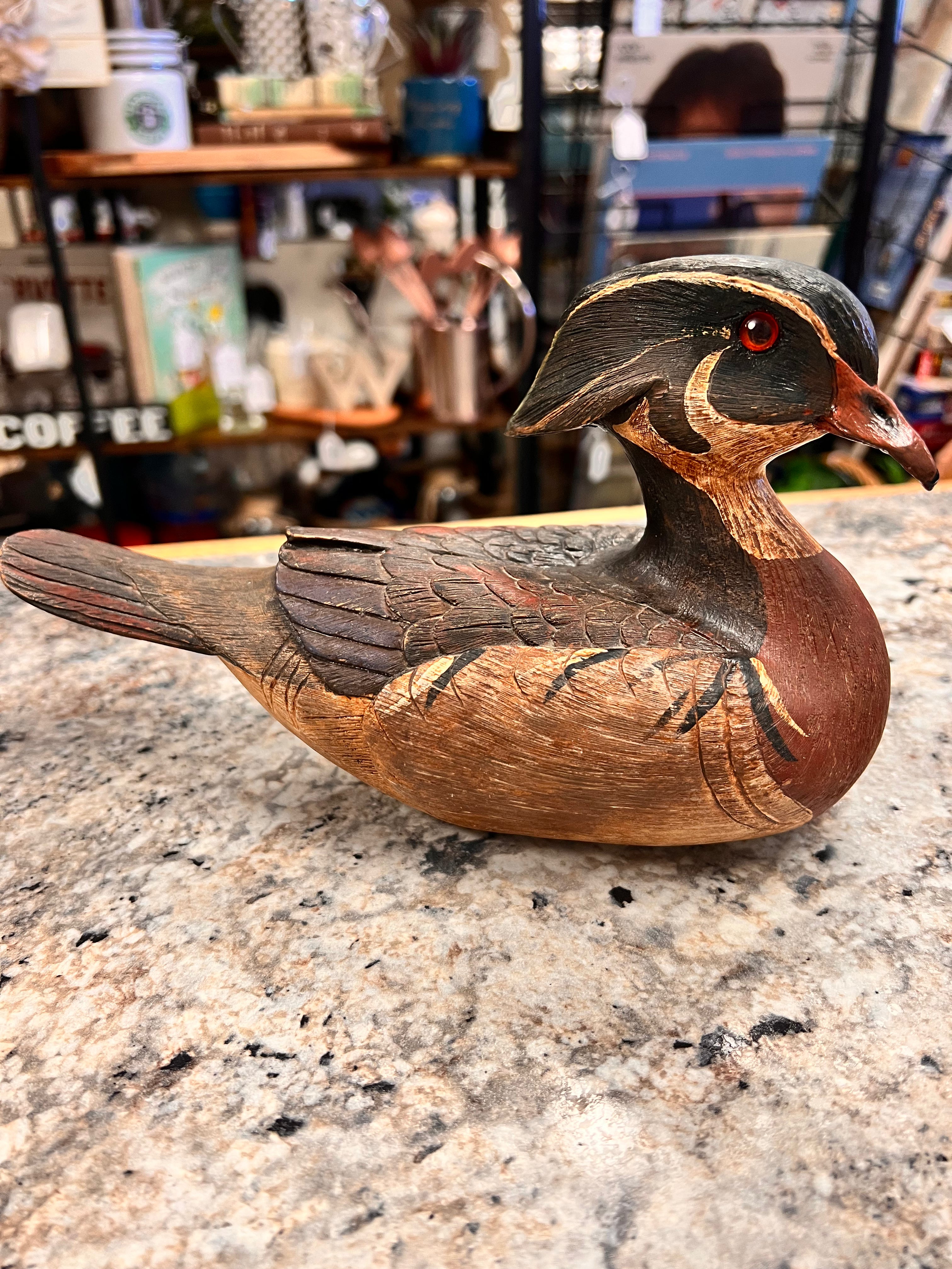 Hand Carved Duck